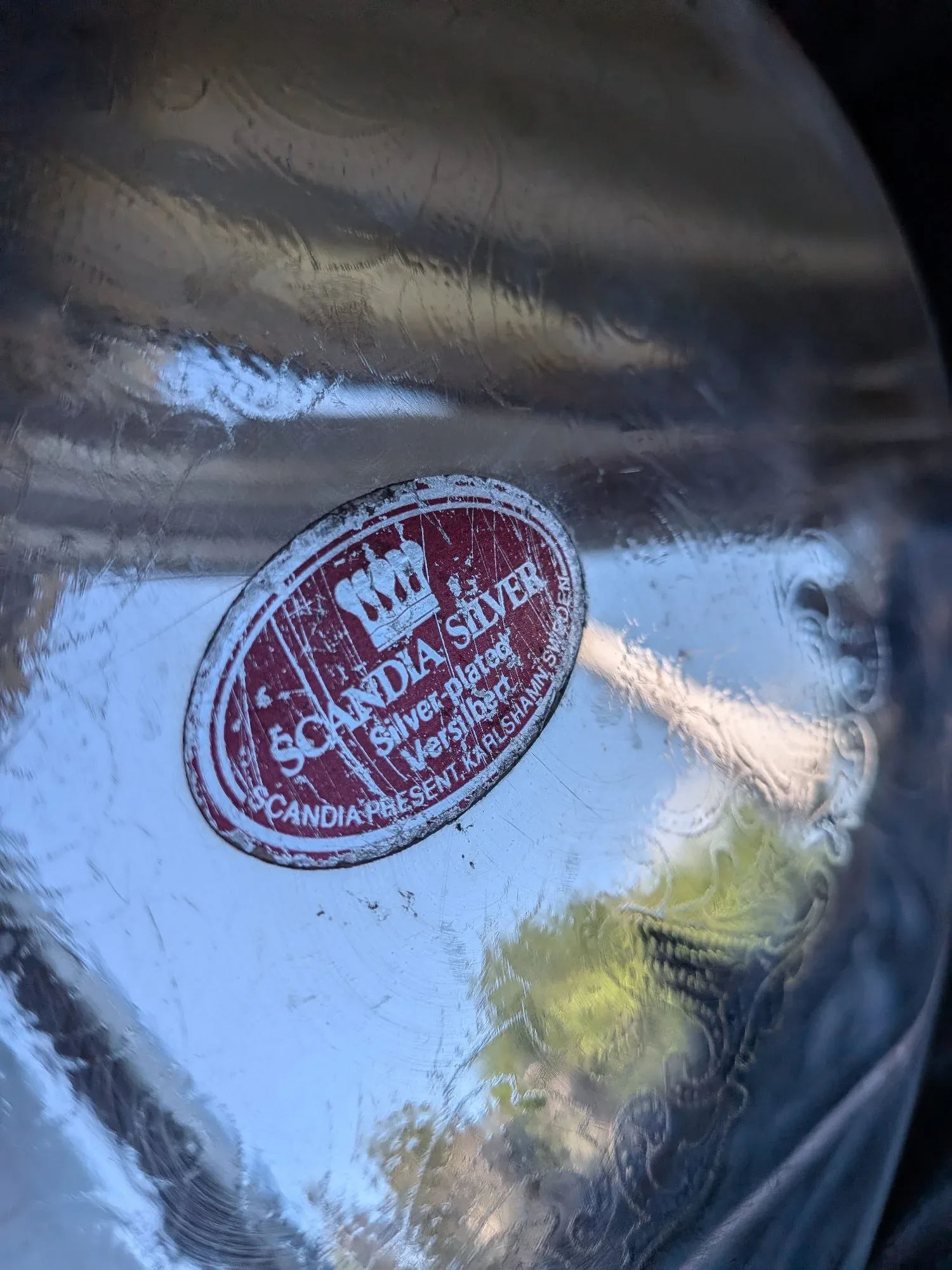 Scandia Silver Silver-Plated Oval Tray - Image 4
