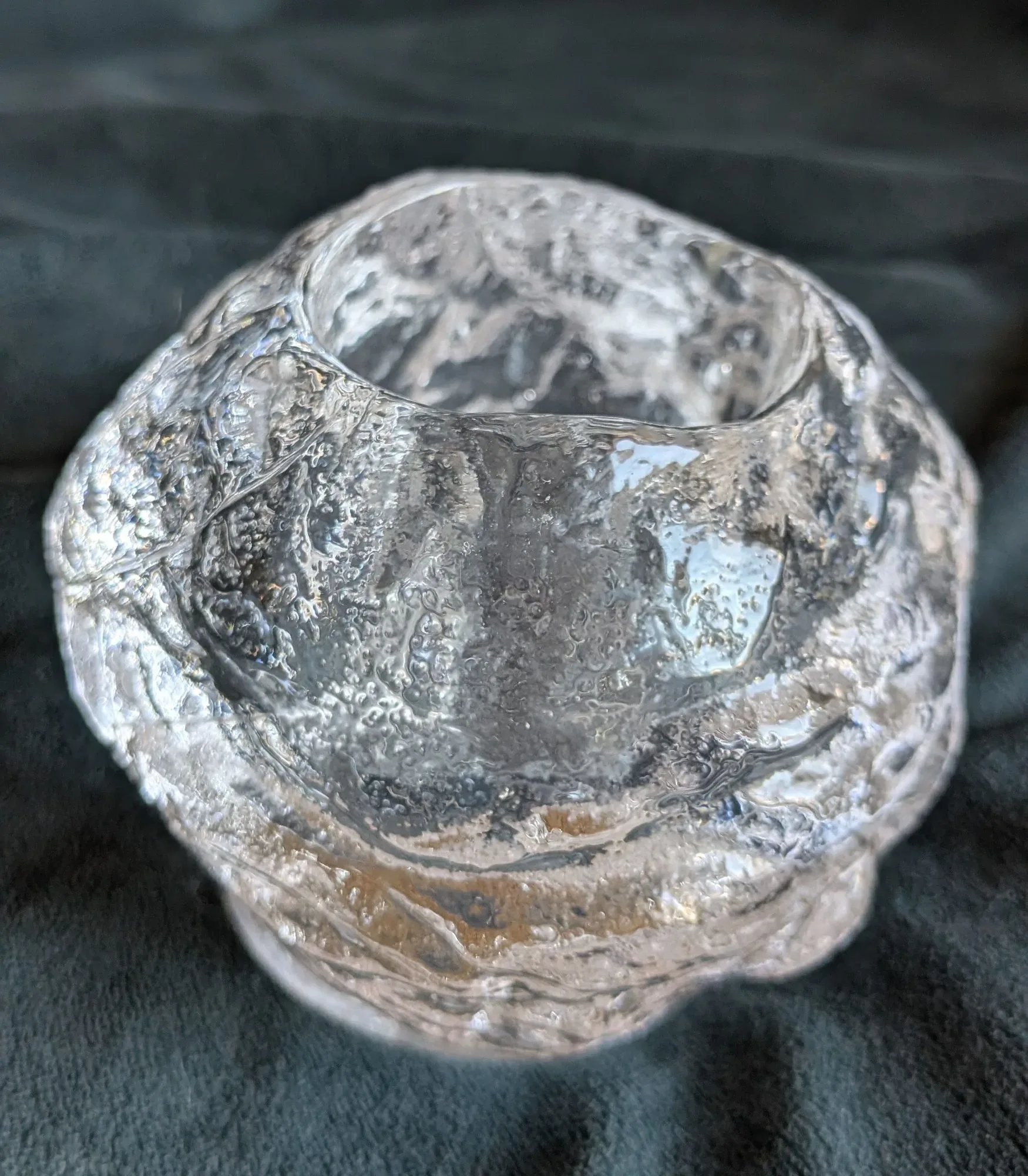 Kosta Boda Glass Ice Votive Candle Holder - Image 6