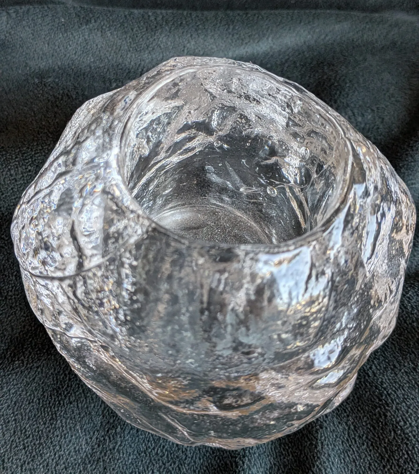 Kosta Boda Glass Ice Votive Candle Holder - Image 5