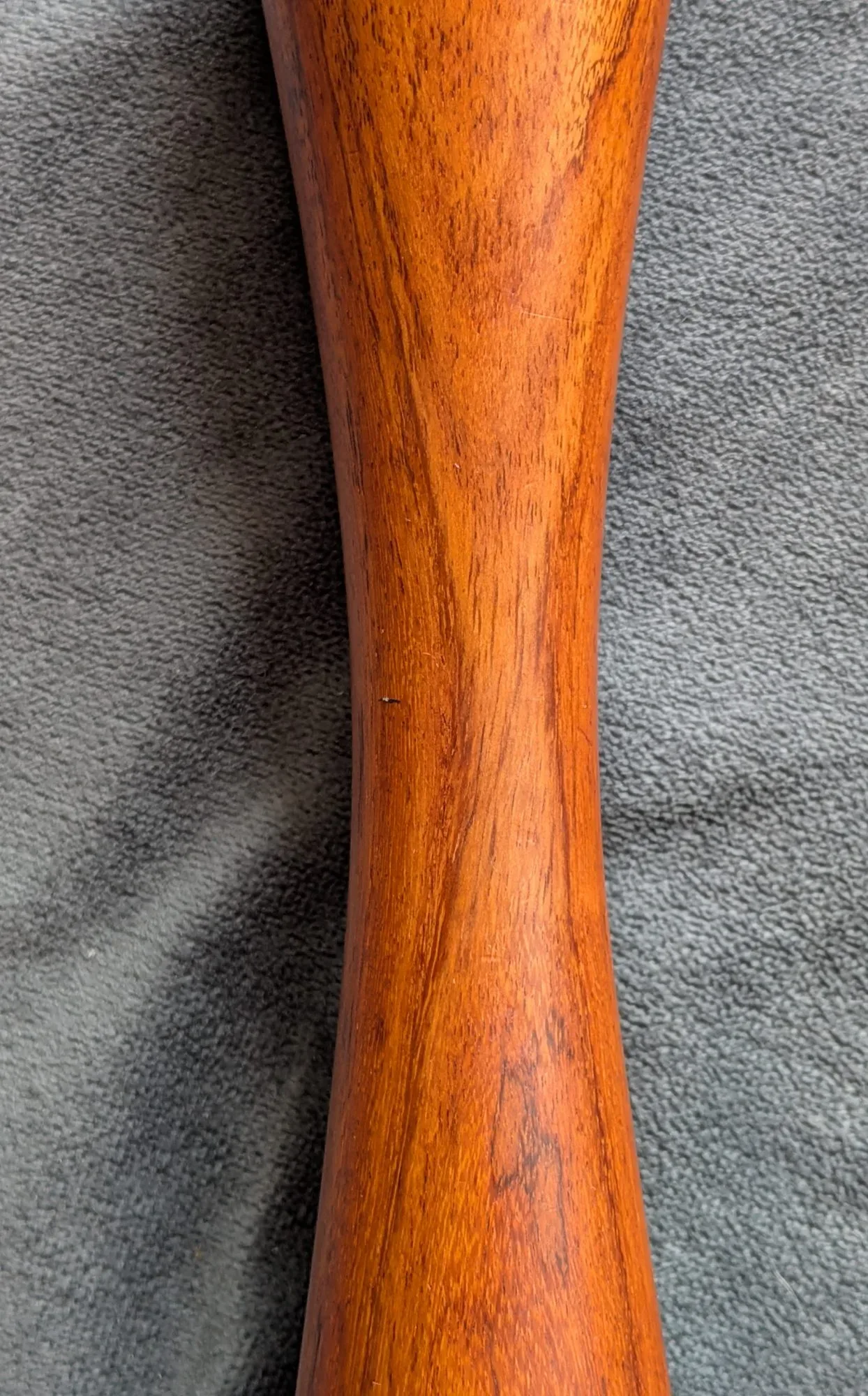 Solid Wood Candlestick, Modernist Design, 26 cm - Image 2