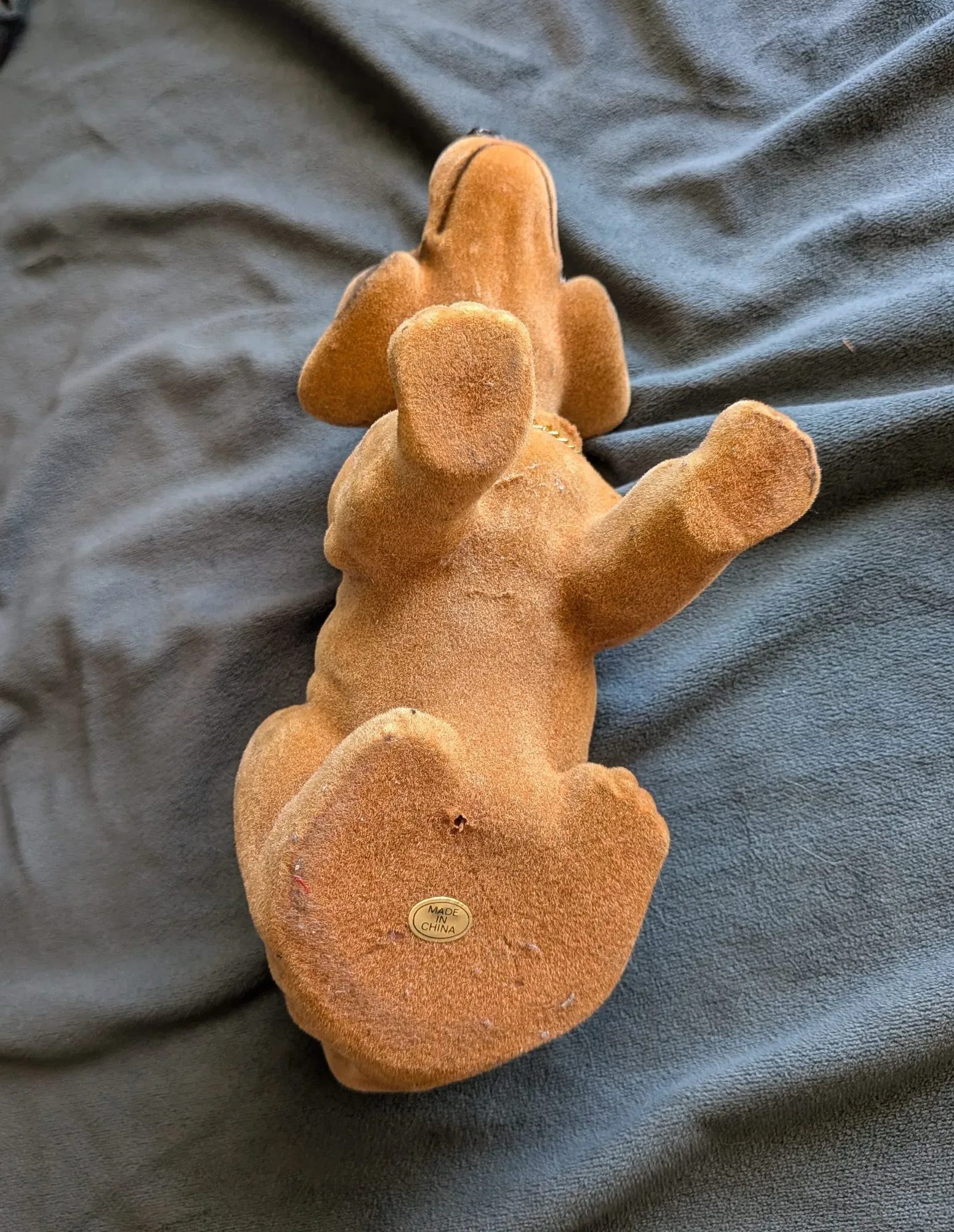 Flockad Dashund Bobblehead Figur, Retro - Bild 6