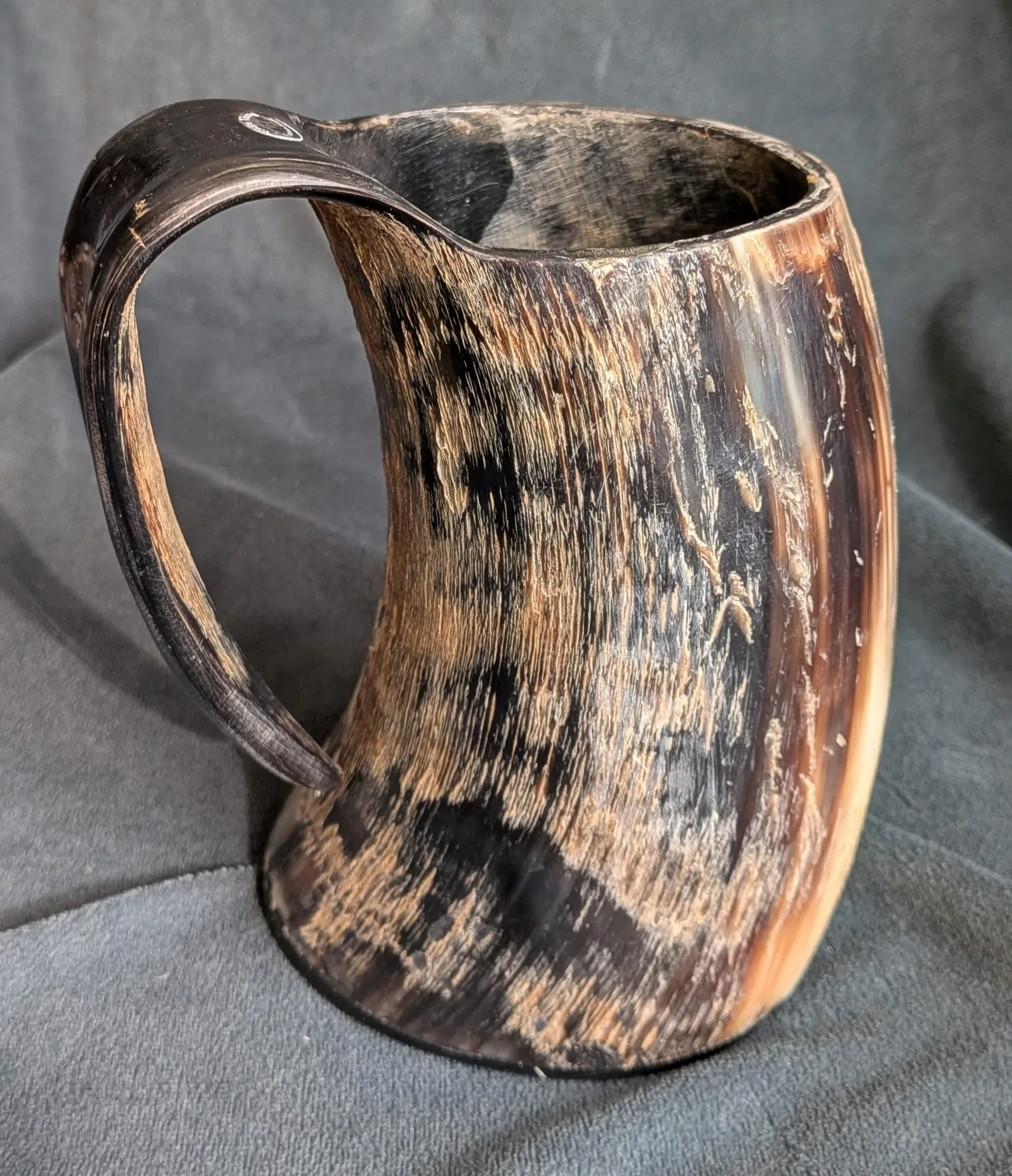 Nordlys Viking Hornmugg, Patinerad, Scandinavian Design