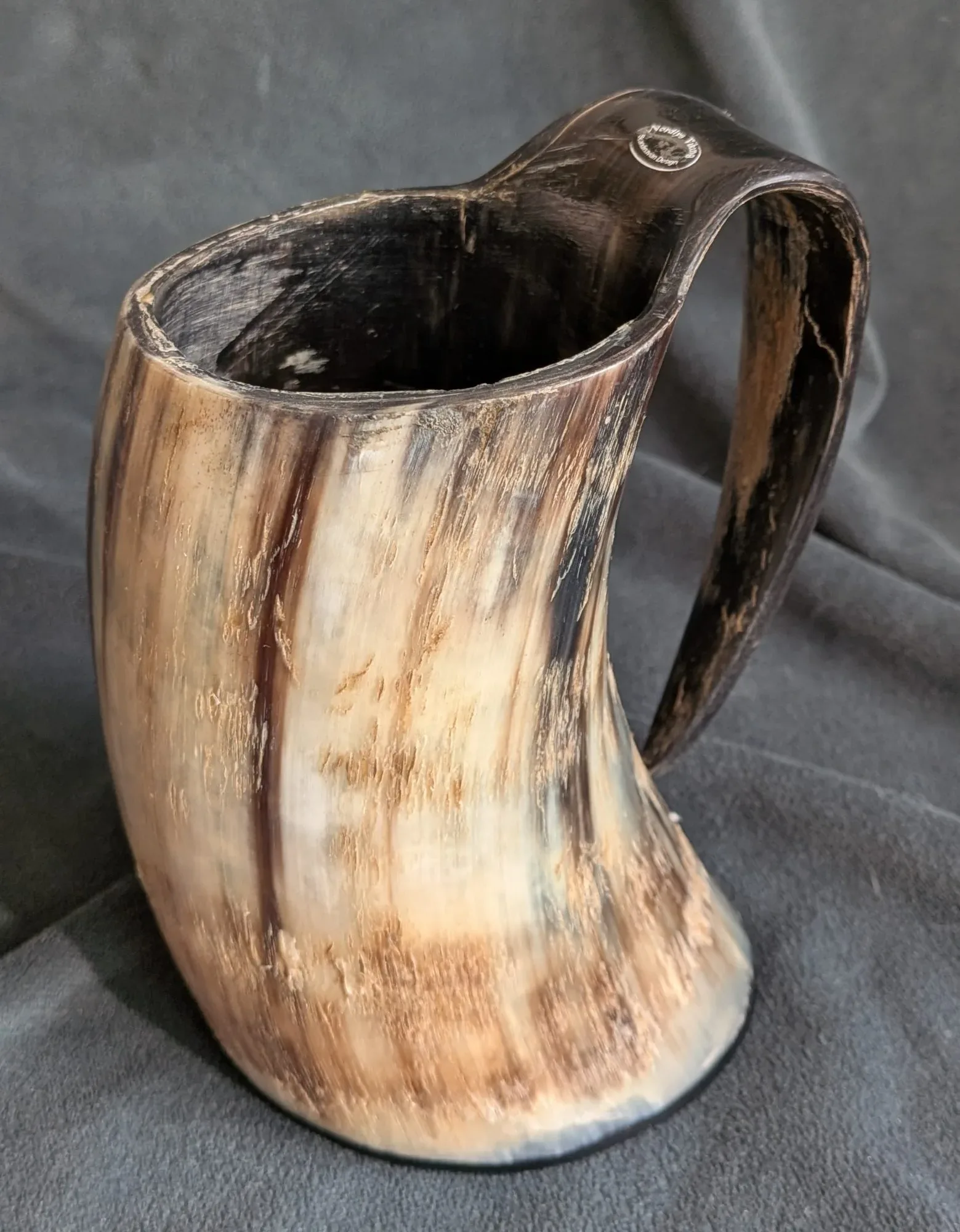 Nordlys Viking Hornmugg, Patinerad, Scandinavian Design - Bild 7