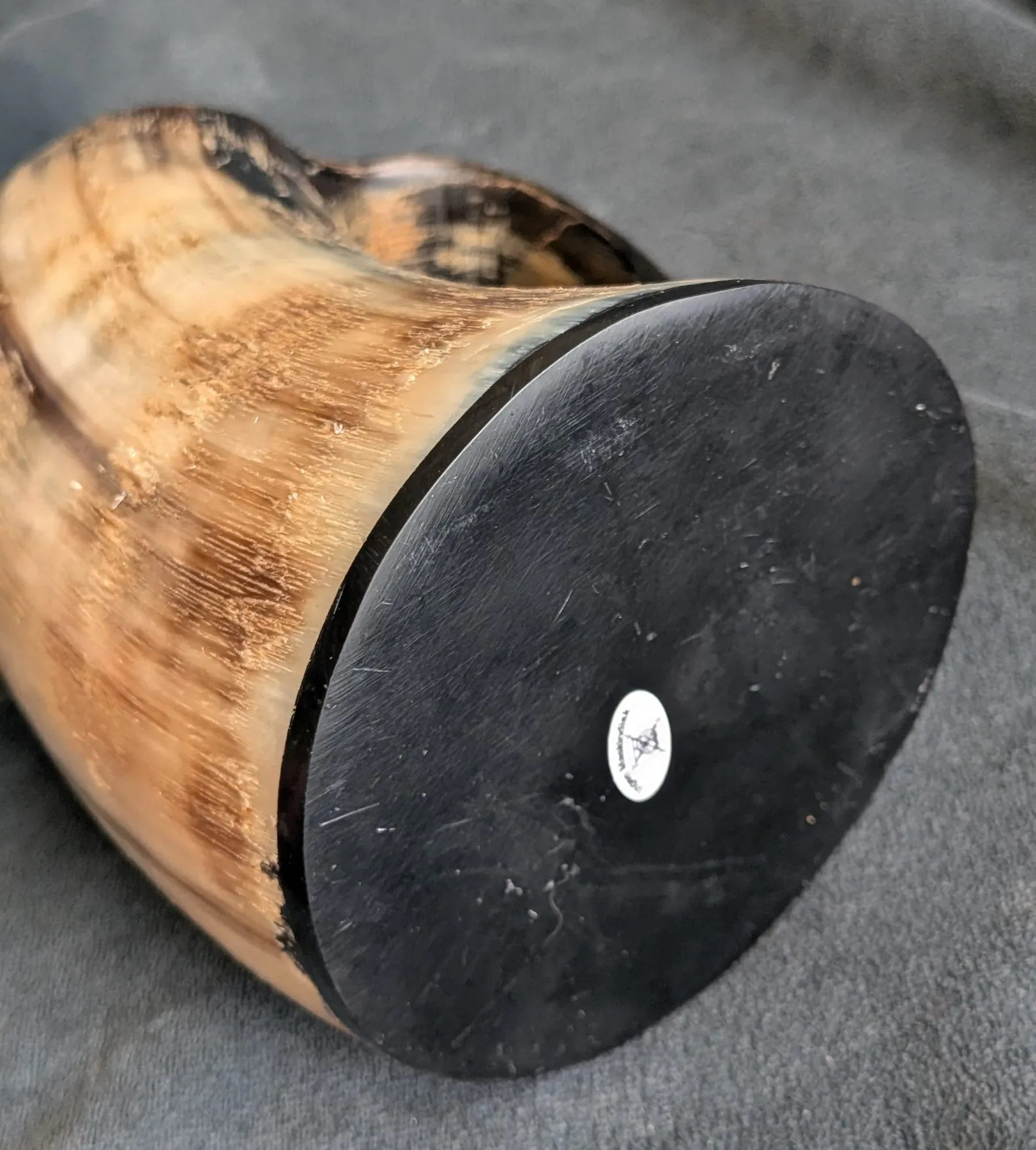 Nordlys Viking Hornmugg, Patinerad, Scandinavian Design - Bild 3