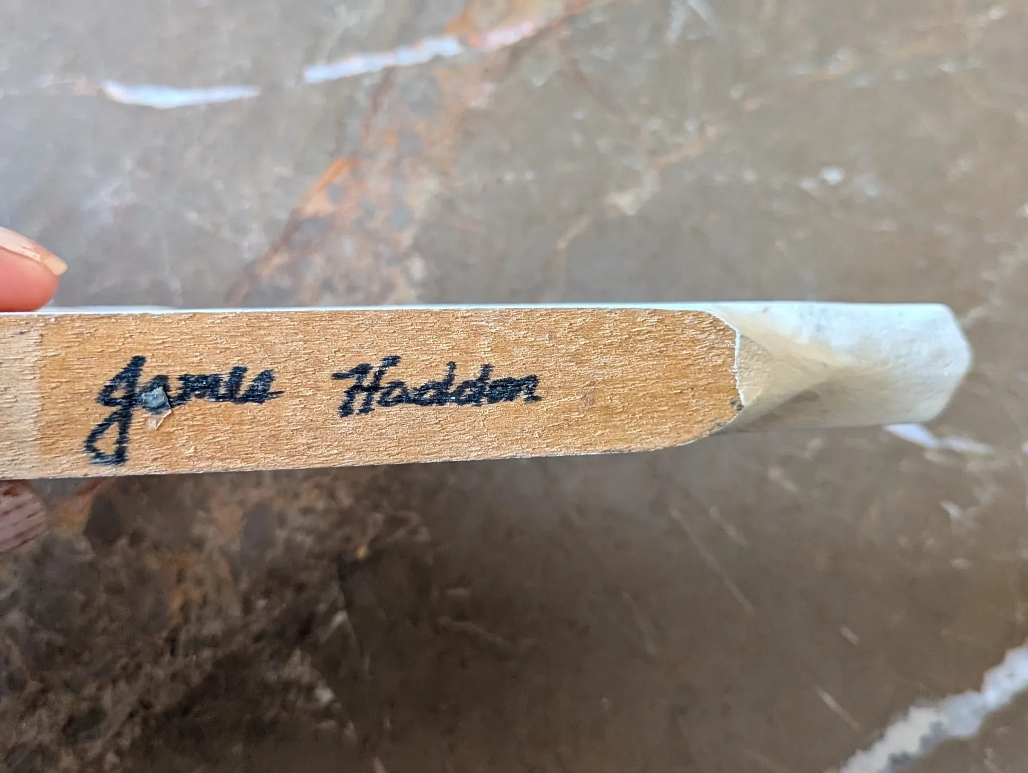 Handskurna Träsvanar, Vitmålade, James Haddon - Bild 8