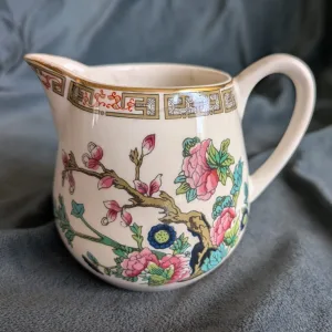 Keramik Gräddkanna, Orientalisk Dekor, Vintage