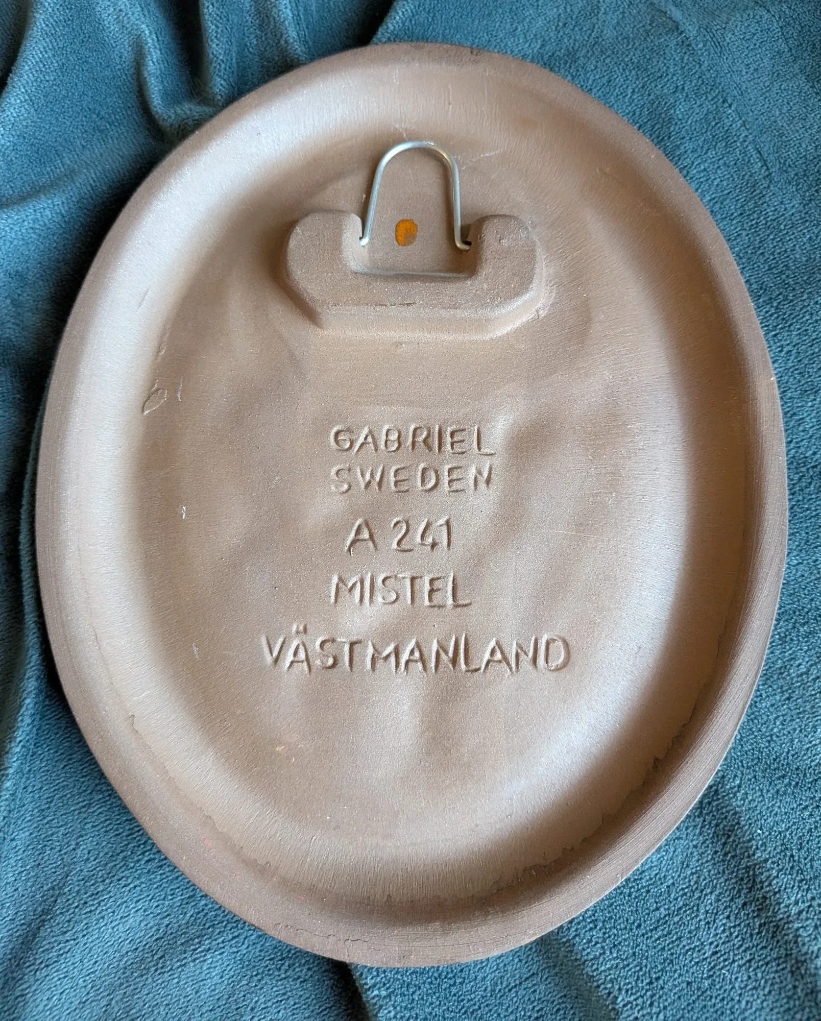 Gabriel Keramik Mistel Väggplatta A 241 Västmanland - Bild 4