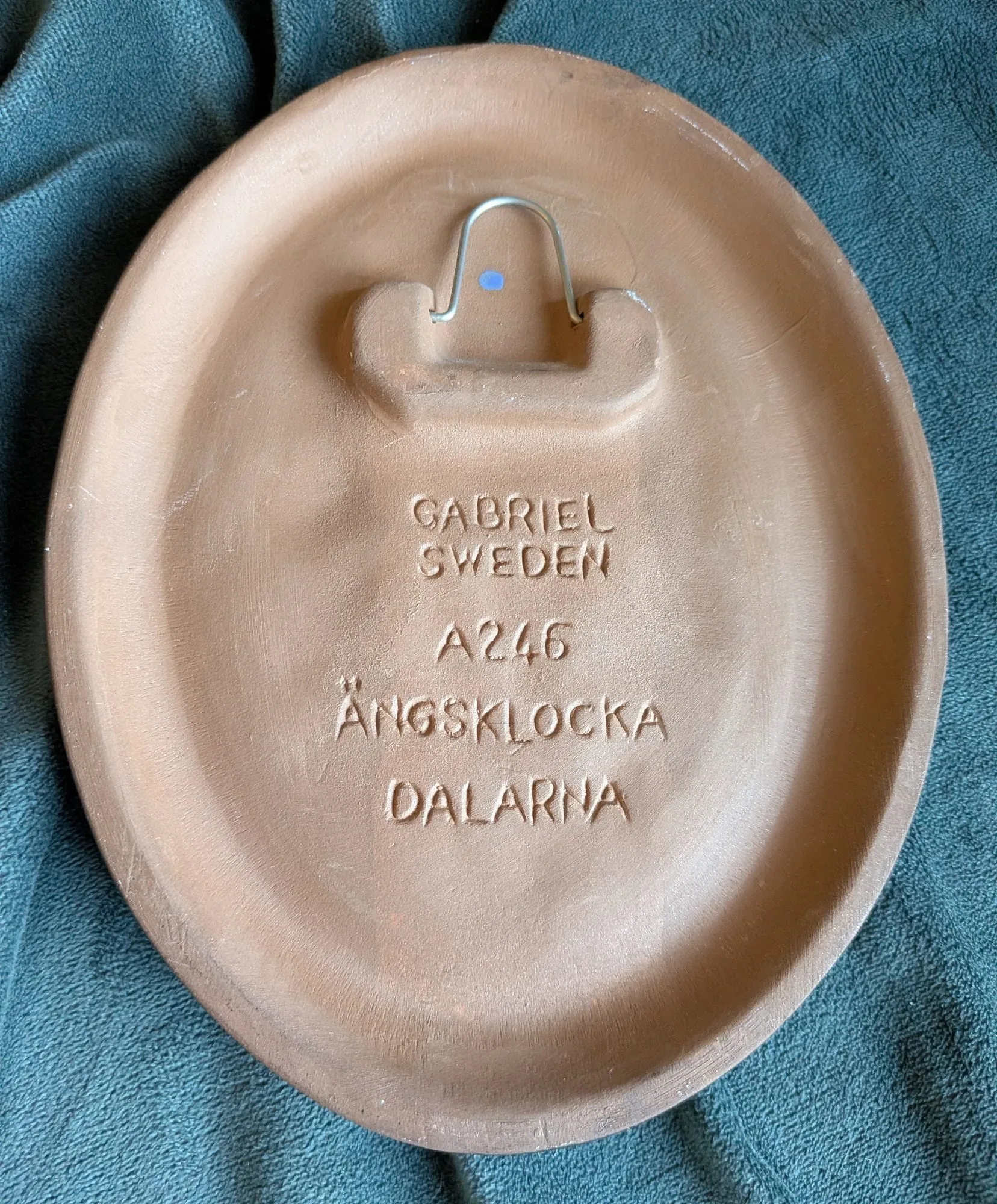 Gabriel Keramik Väggrelief Ängsklocka Dalarna - Bild 4