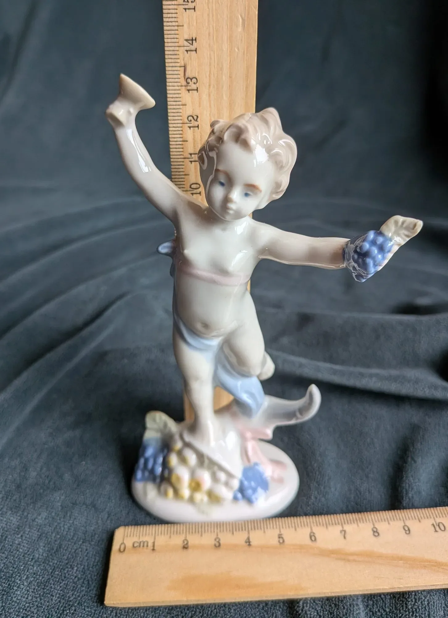 Scheibe-Alsbach Porslin Figurin Putto, klassisk stil - Bild 2